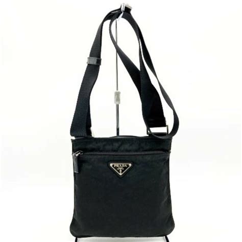 Prada Shoulder Bag One Tesuto Black Br3774 